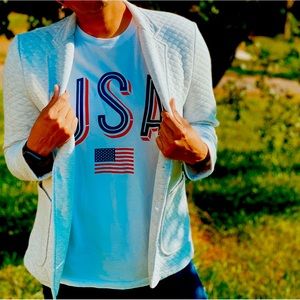 Fashion Nova Men Light Grey Quilted Blazer Style Cardigan In Medium